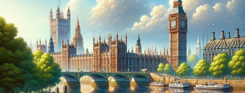 An AI generated of Parliament in London